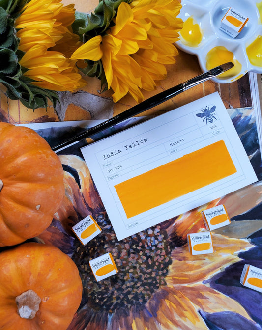 Stoneground Gouache - India Yellow