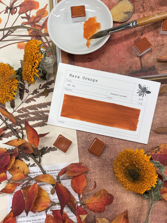 Stoneground Gouache - Mars Orange