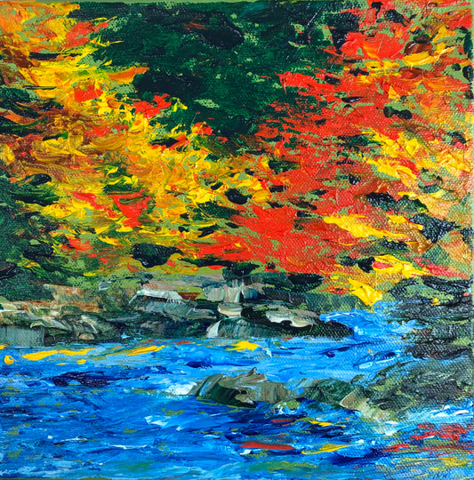 Medway Autumn by Janet Clattenburg