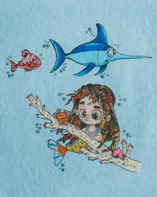 Mia The Mermaid by Shannie Van Buren