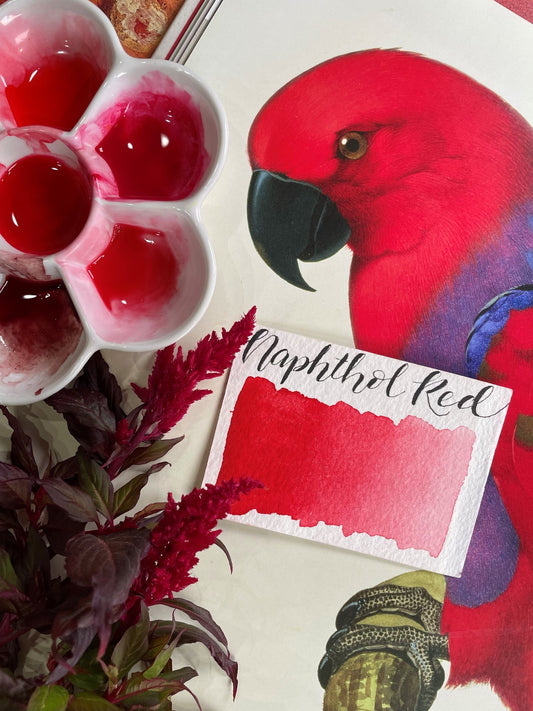 Stoneground - Naphthol Red (Synthetic - Half Pan)