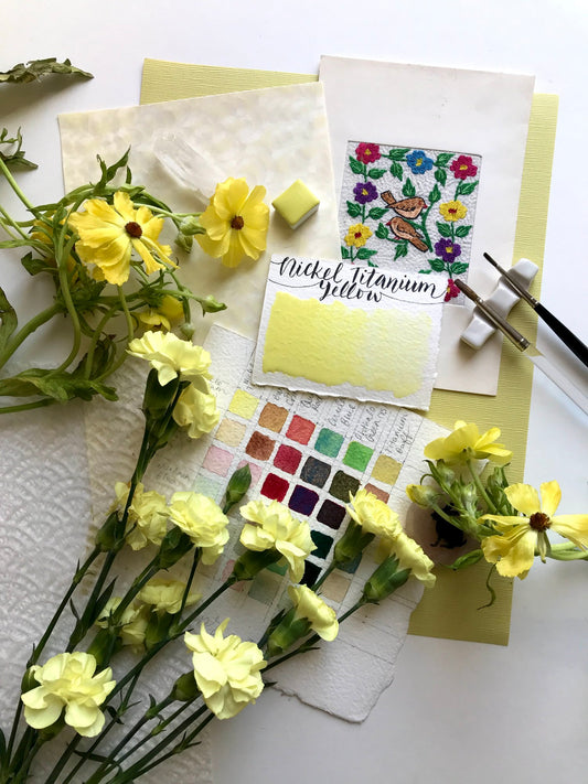 Stoneground - Nickel Titan Yellow (Synthetic - Half Pan)