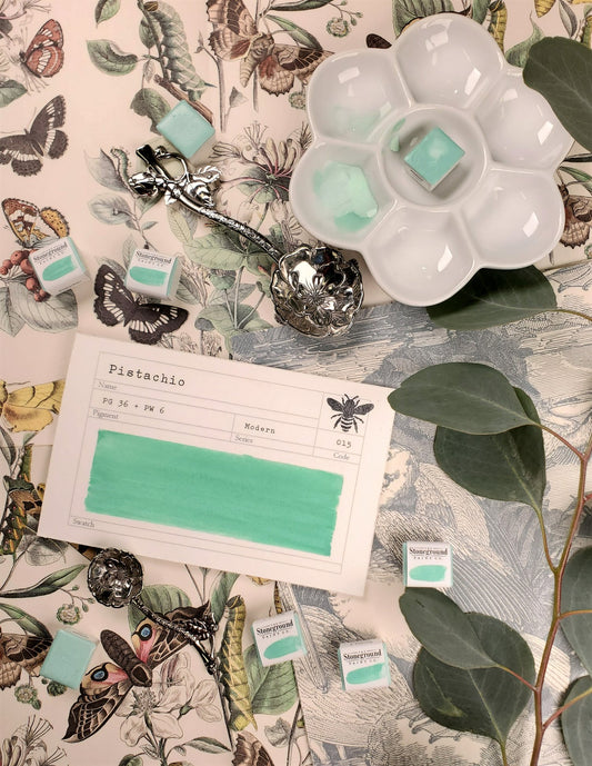 Stoneground Gouache -  Pistachio Green