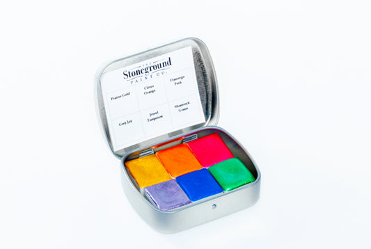 Stoneground Small Pearlescent Confetti Palette (#2)