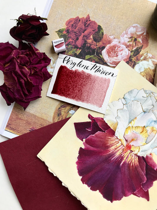 Stoneground - Perelyne Maroon (Synthetic - Half Pan)