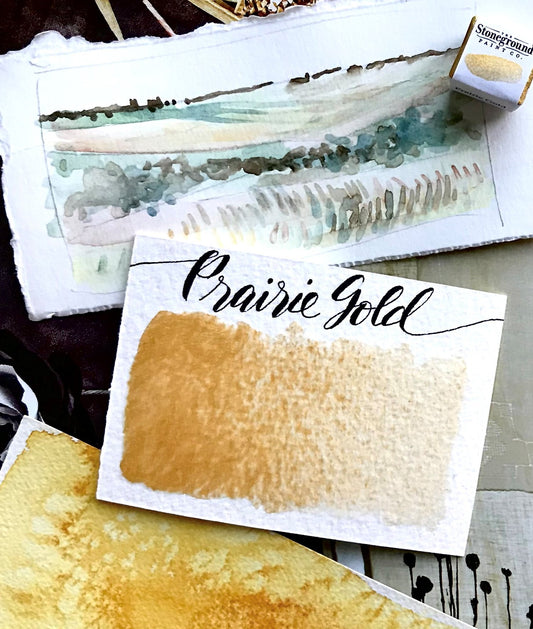 Stoneground - Prairie Gold (Pearlescent Colour - Half Pan)