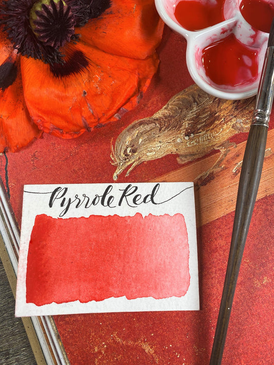 Stoneground - Pyrrole Red (Synthetic - Half Pan)