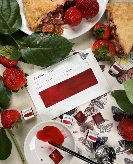 Stoneground Gouache -  Rhubarb Pie