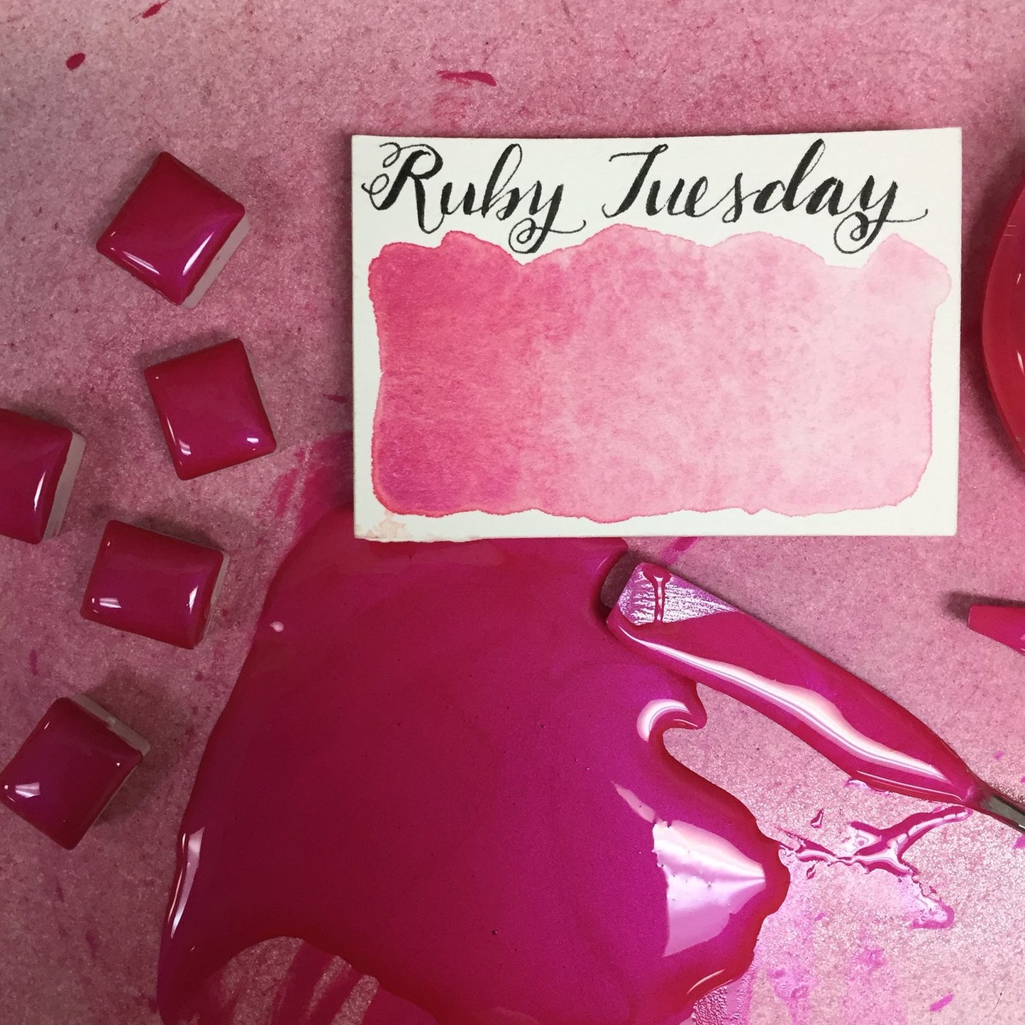 Stoneground - Ruby Tuesday (Pearlescent Colour - Half Pan)