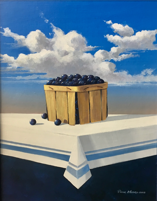 Fresh Blueberries by Peter Moore