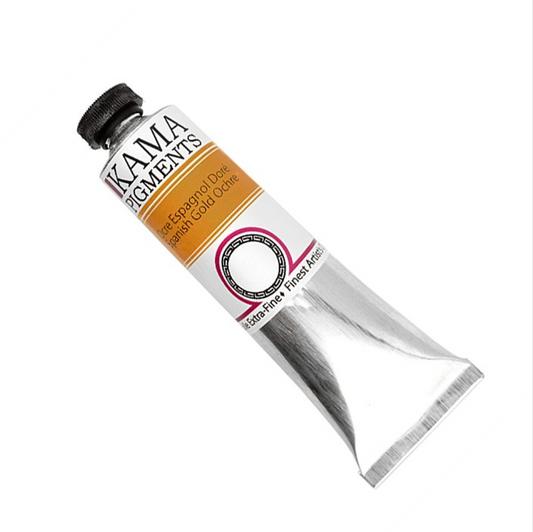 Kama Spanish Gold Ochre Oil Paint