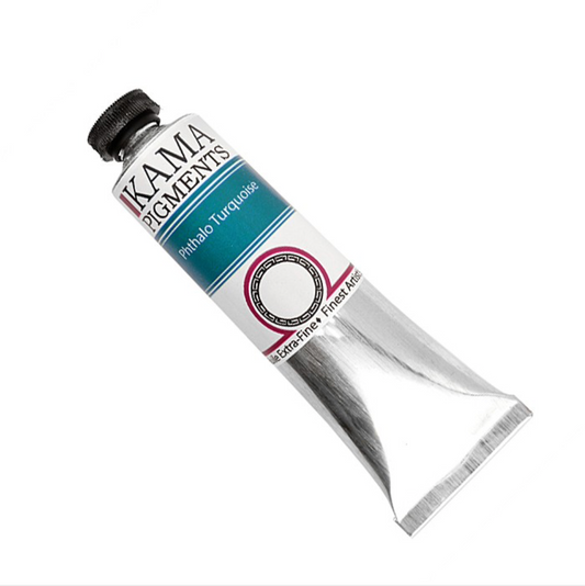 Kama Phthalo Turquoise Oil Paint