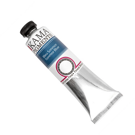 Kama Sonmor's Blue Oil Paint