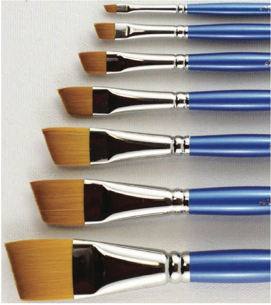 Heinz Jordan Series 600-B Gold Sable Bright Paint Brushes (Oil & Acryl –  Mona Lisa Artists' Materials