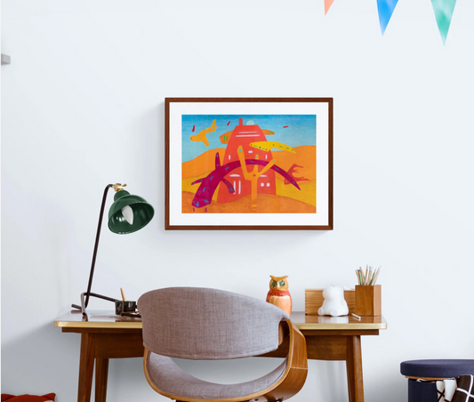 Aquarium/Terrarium Print by Kevin J Harper