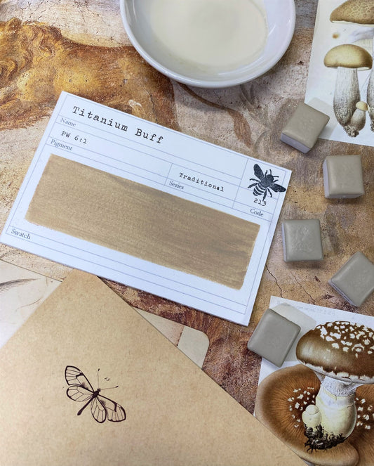 Stoneground Gouache - Titanium  Buff