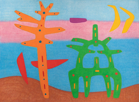 Chakras on Parade Print by Kevin J Harper