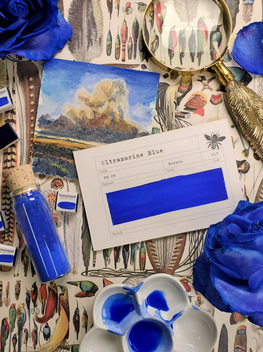 Stoneground Gouache -  Ultramarine Blue
