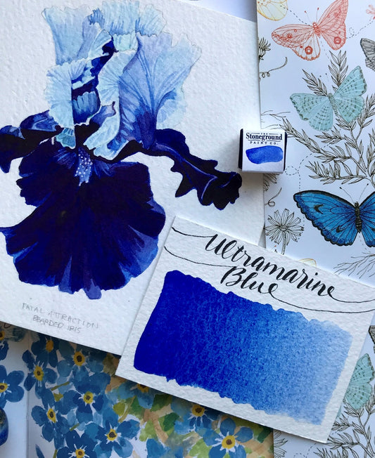 Stoneground - Ultramarine Blue (Synthetic - Half Pan)