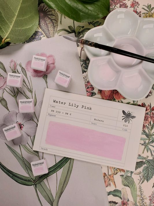 Stoneground Gouache -  Water Lily Pink