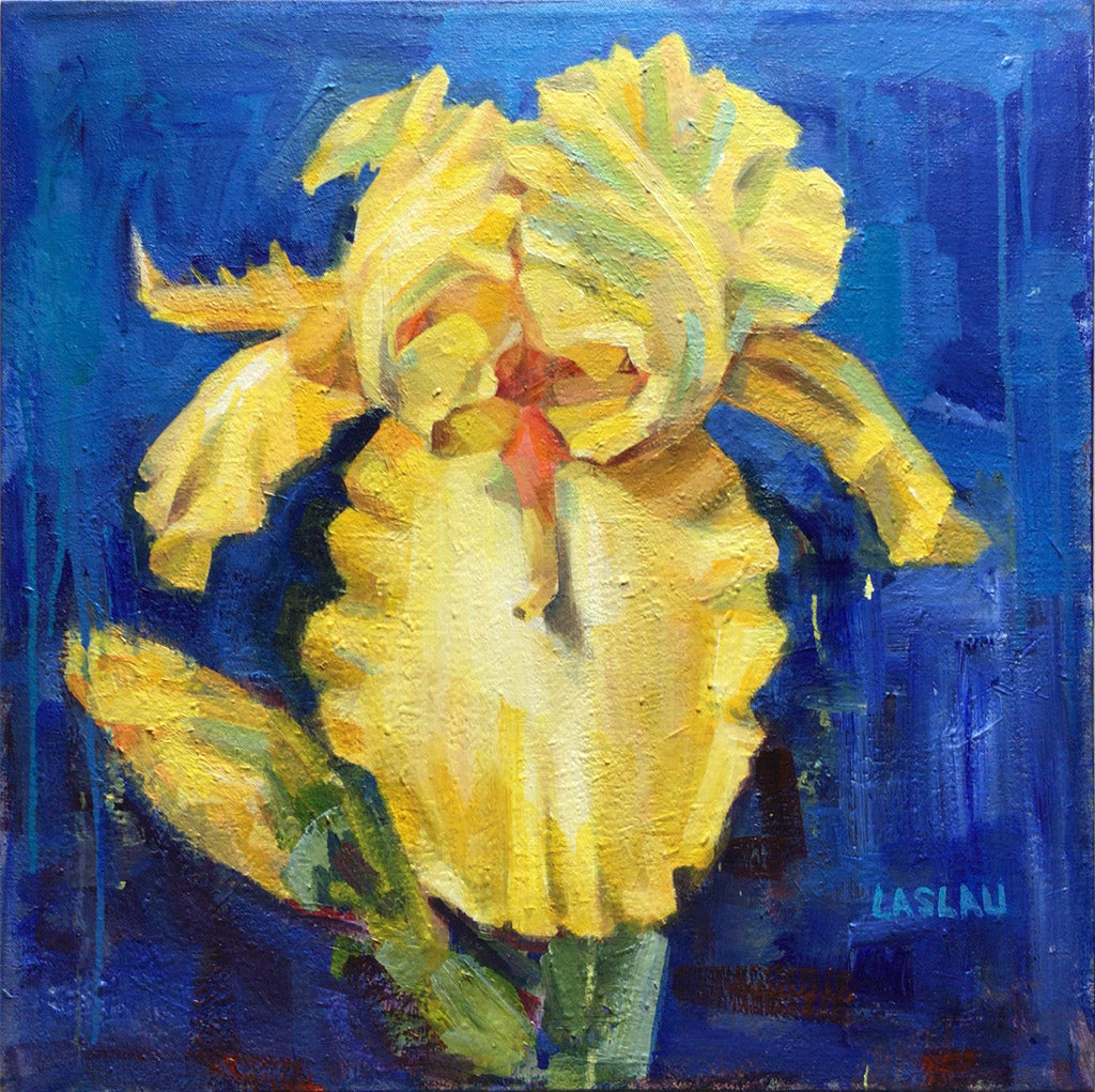 Yellow Flower by Florica Laslau