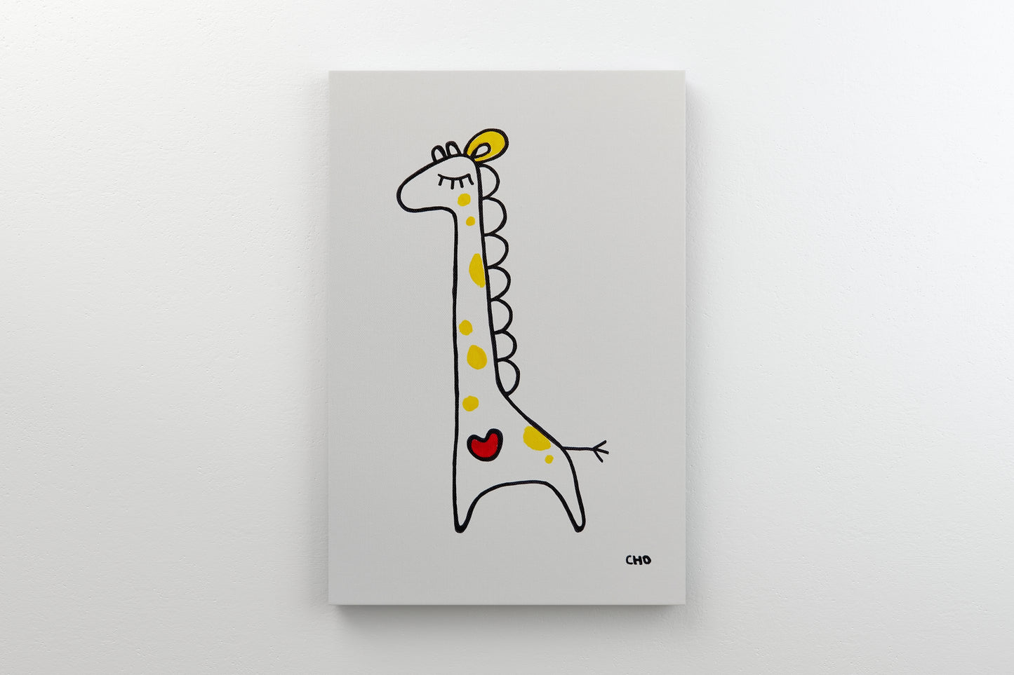 Heart Giraffe by Wendy Cho, Once Upon a Design
