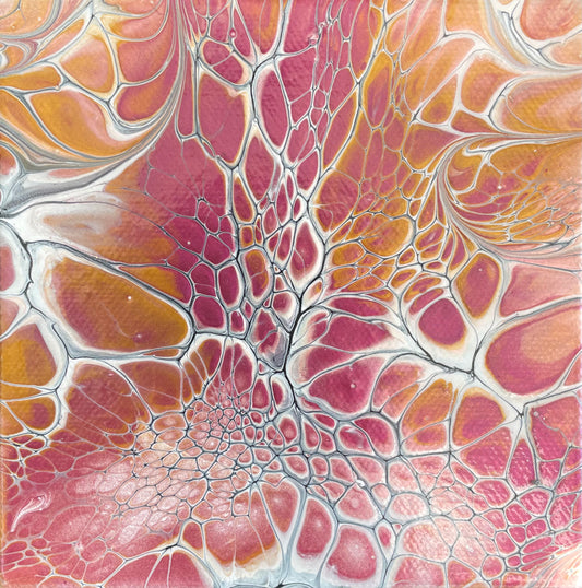 ¡Estallidos de color de lona! por María Perkins